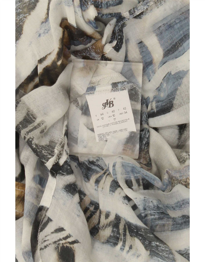 Perte by Krizia Dameskjorte UK 12 Medium Flerfarvet Stribet