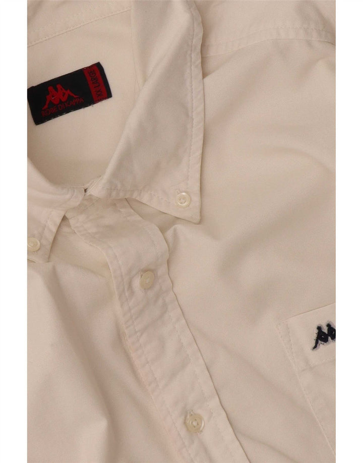 Kappa Herreskjorte 2XL Hvid