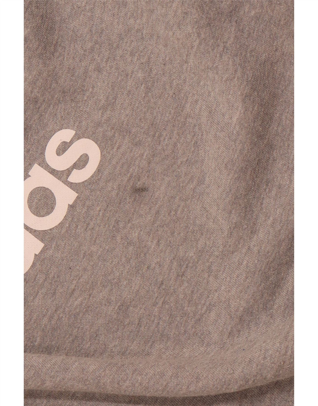 ADIDAS grafisk sweatshirt til mænd, stor grå bomuld