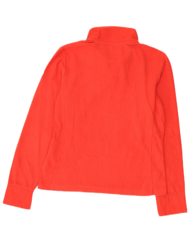 Champion Dame Easy Fit Fleece Jumper med lynlås i UK 14 Medium Rød Polyester