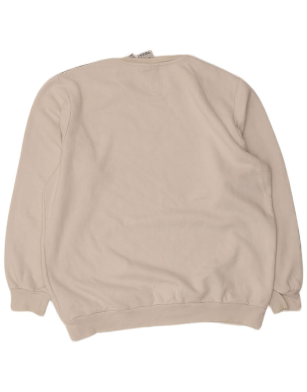 Adidas Herre Sweatshirt Jumper XL Hvid Bomuld