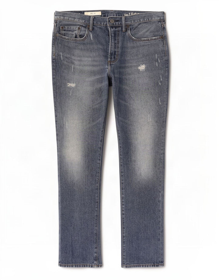 Gap Herre Slim Jeans W32 L32 Blå Bomuld