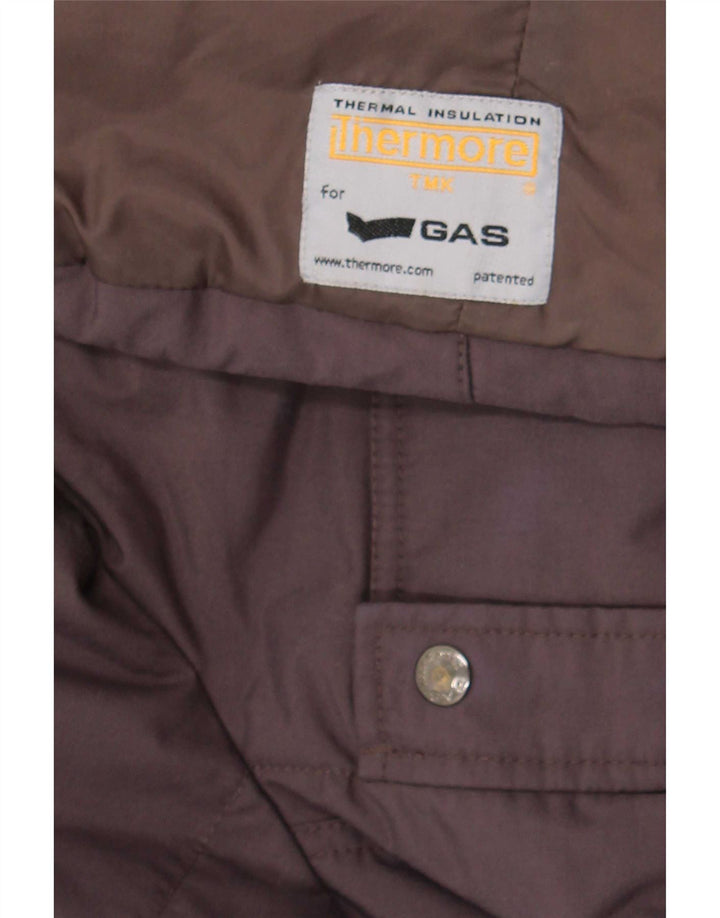 Gas Dame Military Windbreaker Jacket IT 44 Medium Grey