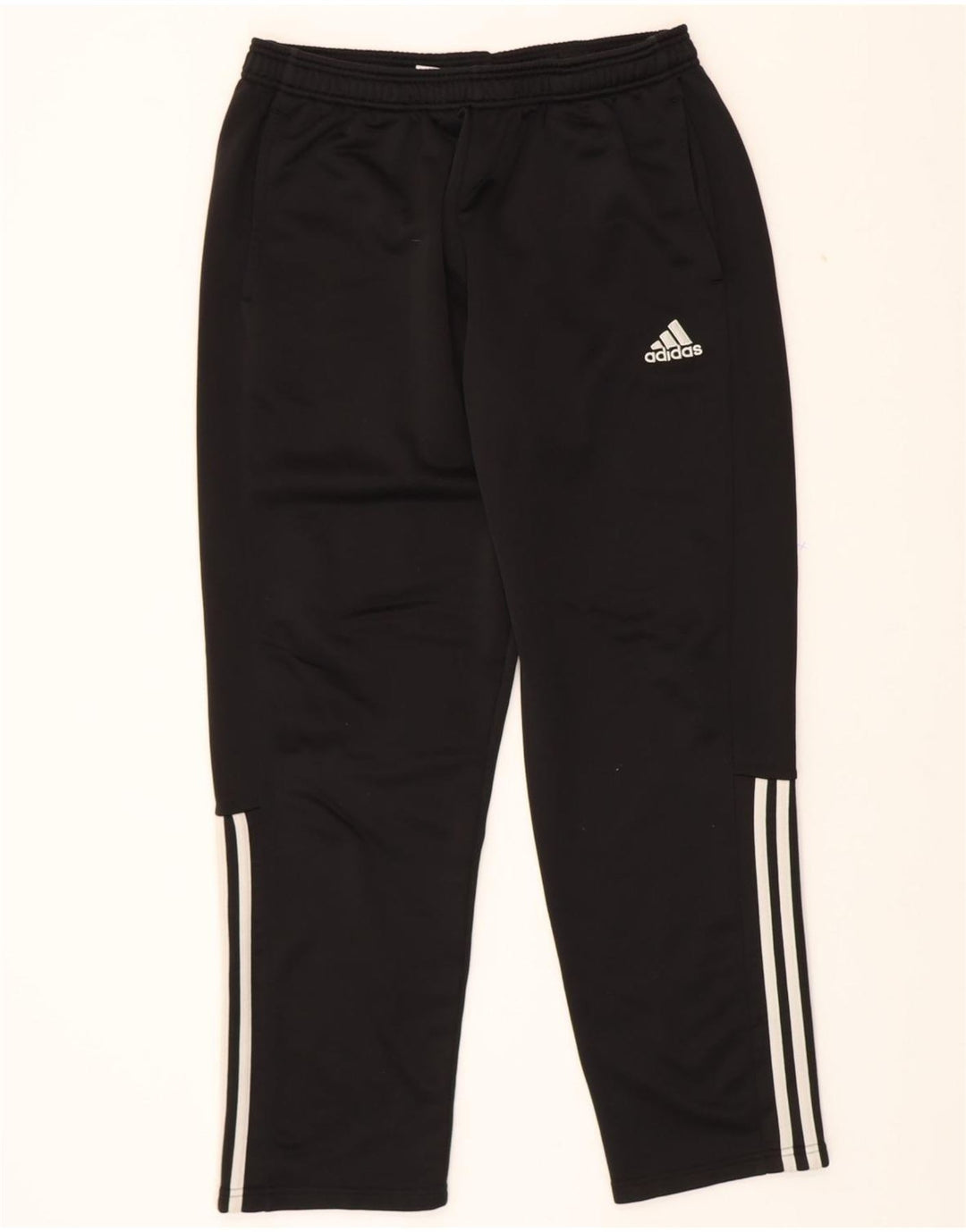 ADIDAS Mens Tracksuit Trousers XL  Black Polyester Vintage Adidas and Second-Hand Adidas from Messina Hembry 