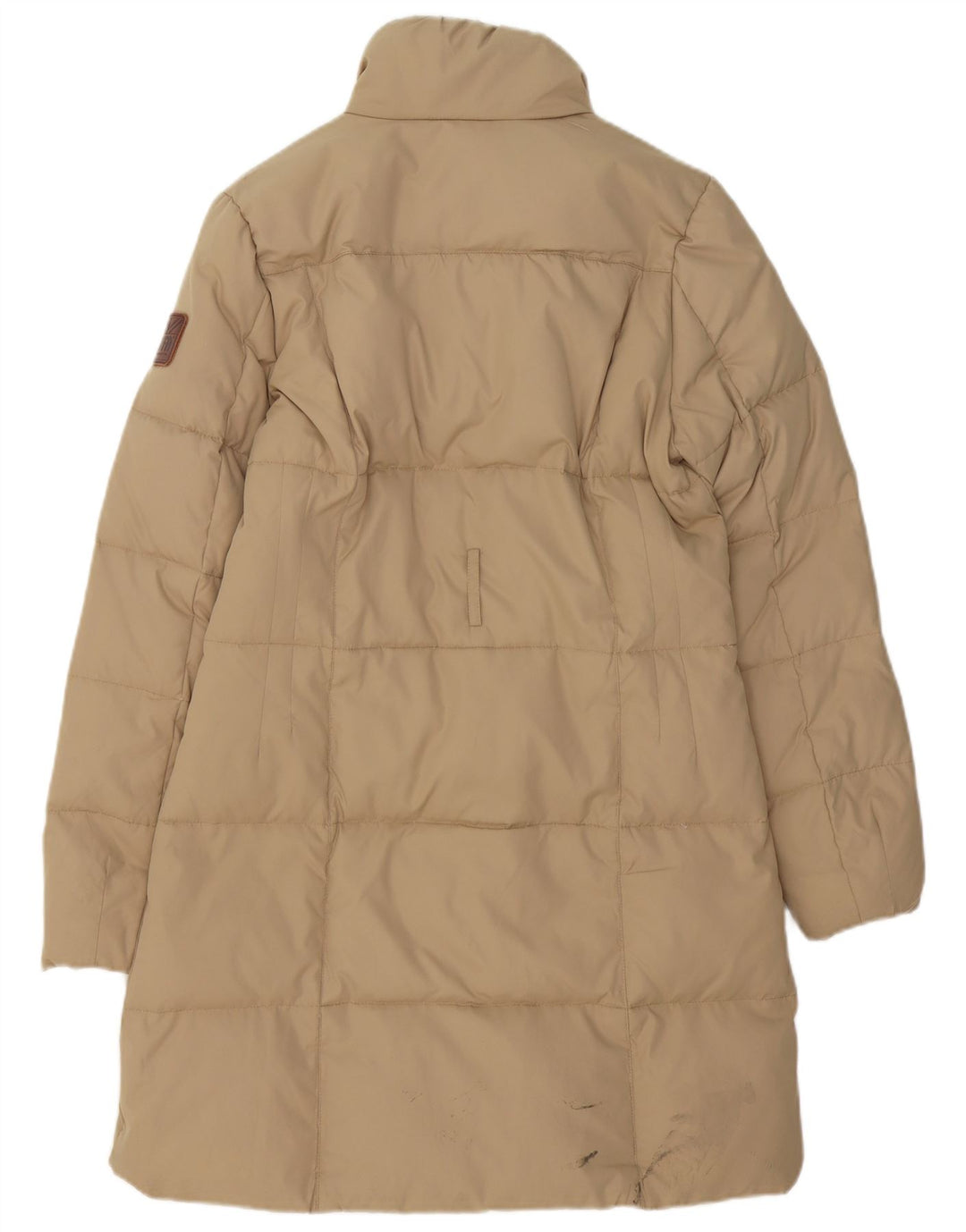 Puffa Womens Polstret Frakke UK 14 Medium Beige Polyester