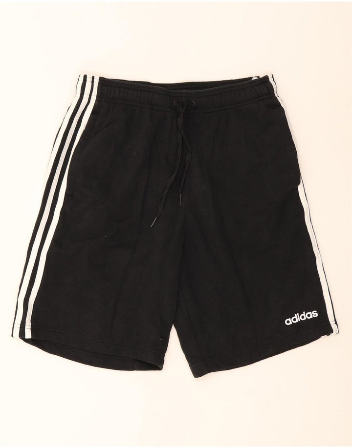 Adidas Herre Sportshorts Medium Sort Bomuld