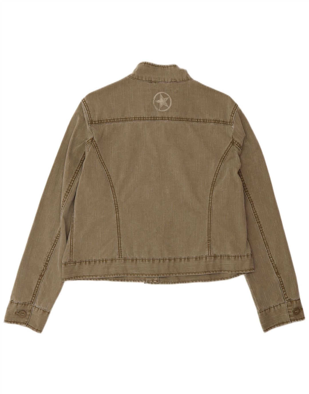 CONVERSE Utility-jakke til kvinder UK 18 XL Khaki Bomuld