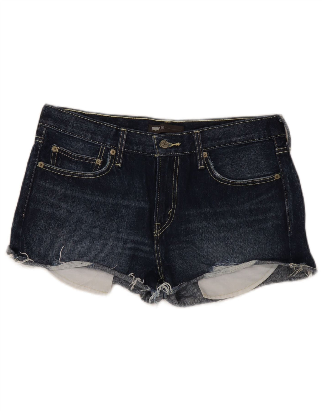 Levi's Dame denim Shorts US 10 Large W34 Navy Blue Bomuld