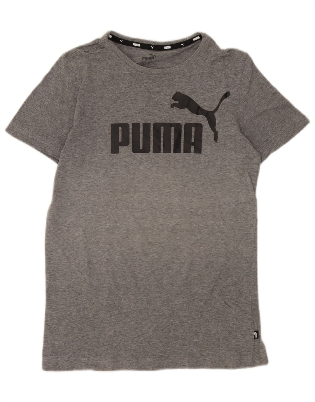 Puma drenge grafisk t-shirt top 13-14 år grå