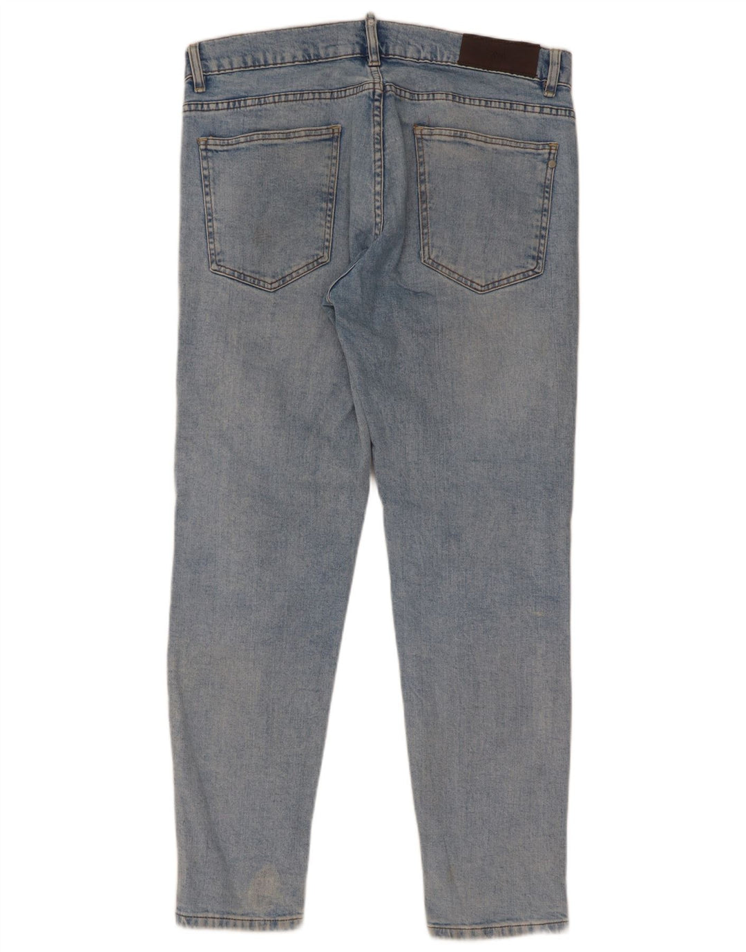 Zara Herre Slim Jeans EU 44 Large W34 L31 Blå Bomuld