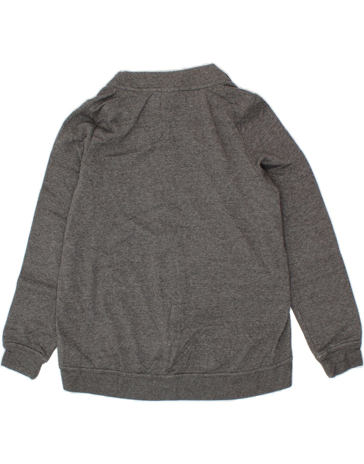 NIKE Womens Tracksuit Top Jacket UK 14 Medium Grey Cotton Vintage Nike and Second-Hand Nike from Messina Hembry 