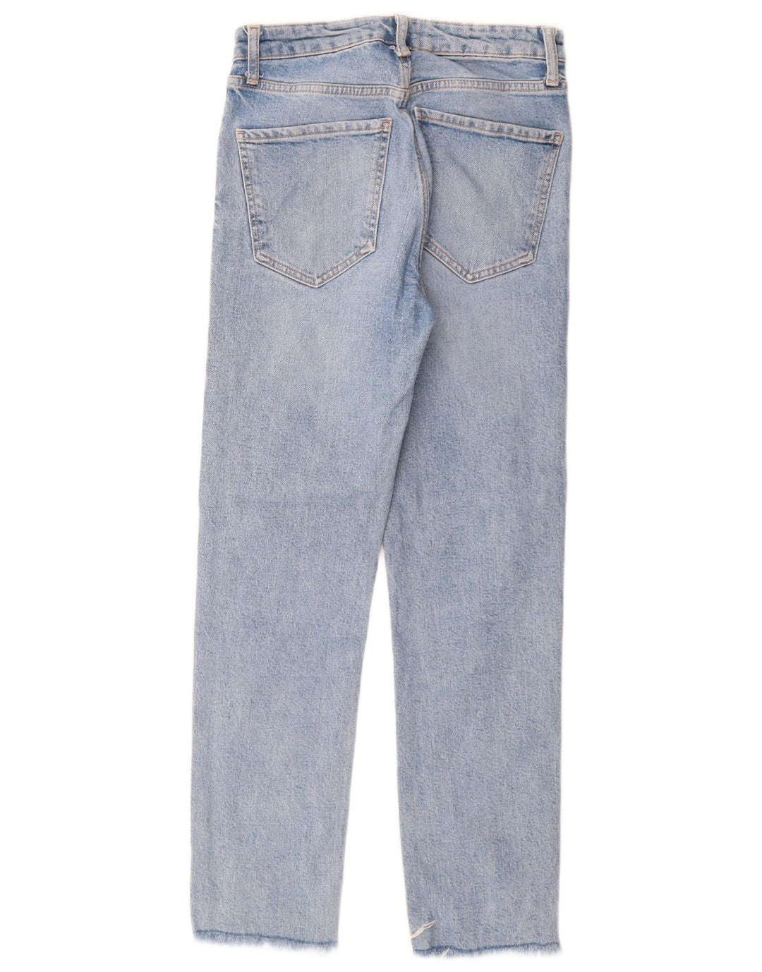 Zara Dame Slim Jeans EU 34 2XS W24 L26 Blå