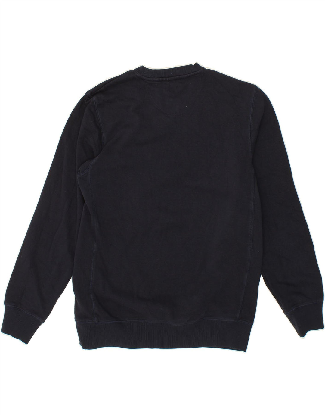 REEBOK Mens Sweatshirt Jumper Small Navy Blue Cotton Vintage Reebok and Second-Hand Reebok from Messina Hembry 