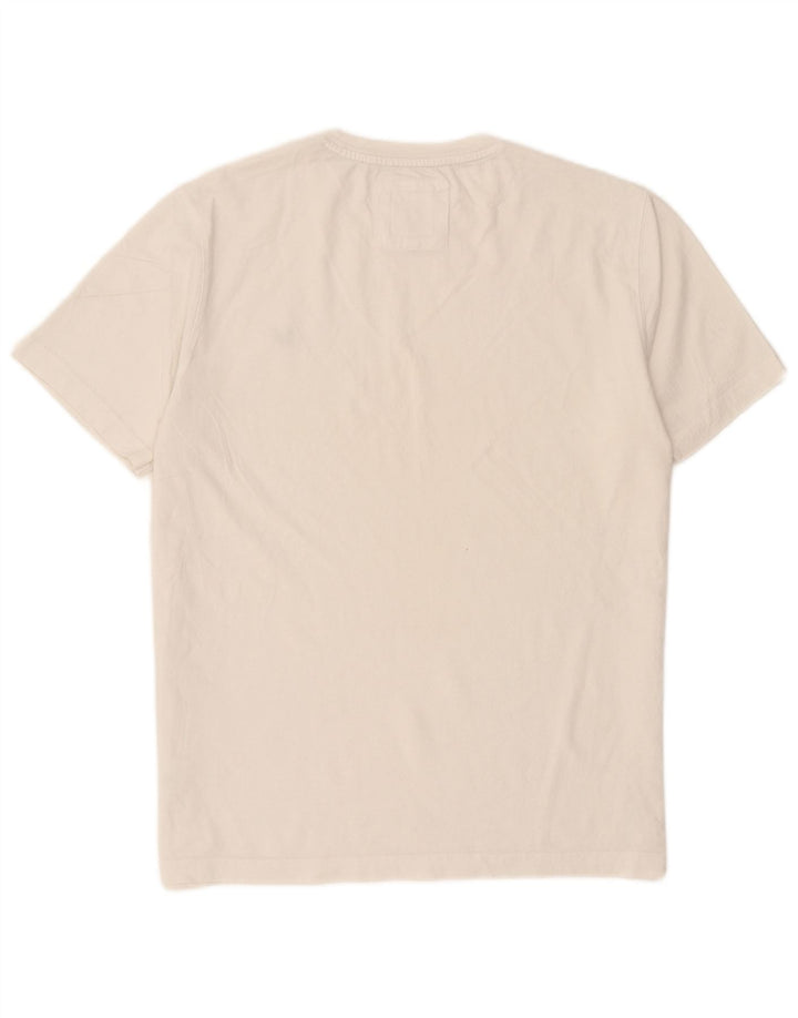 Crew Clothing Herre T-Shirt Top Stor Hvid Bomuld