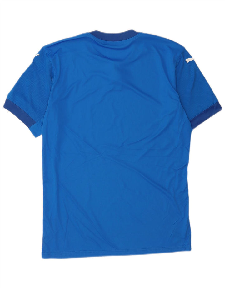 Puma Herre Grafisk T-Shirt Top Medium Blue