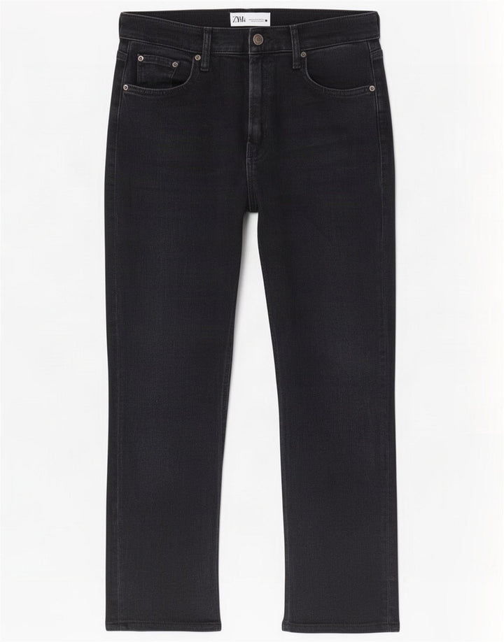Zara Lige Jeans til kvinder EU 40 Medium W30 L26 Navy Blue