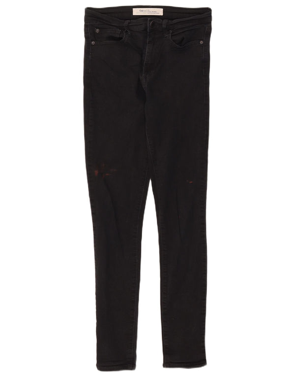 Gap Womens High Rise Super Skinny Jeans W28 L28 Sort Bomuld