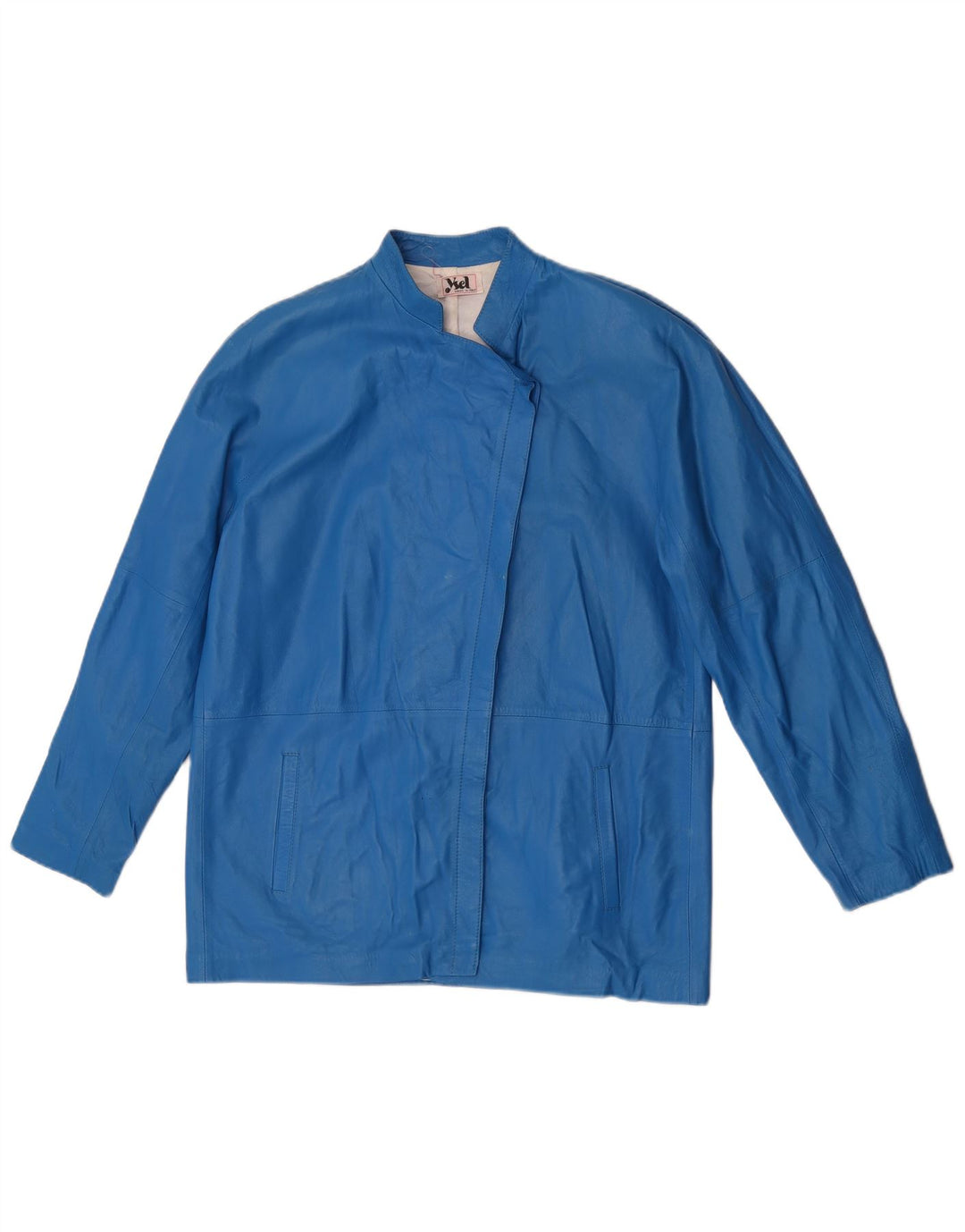 Vintage dame læderjakke IT 46 Large Blue
