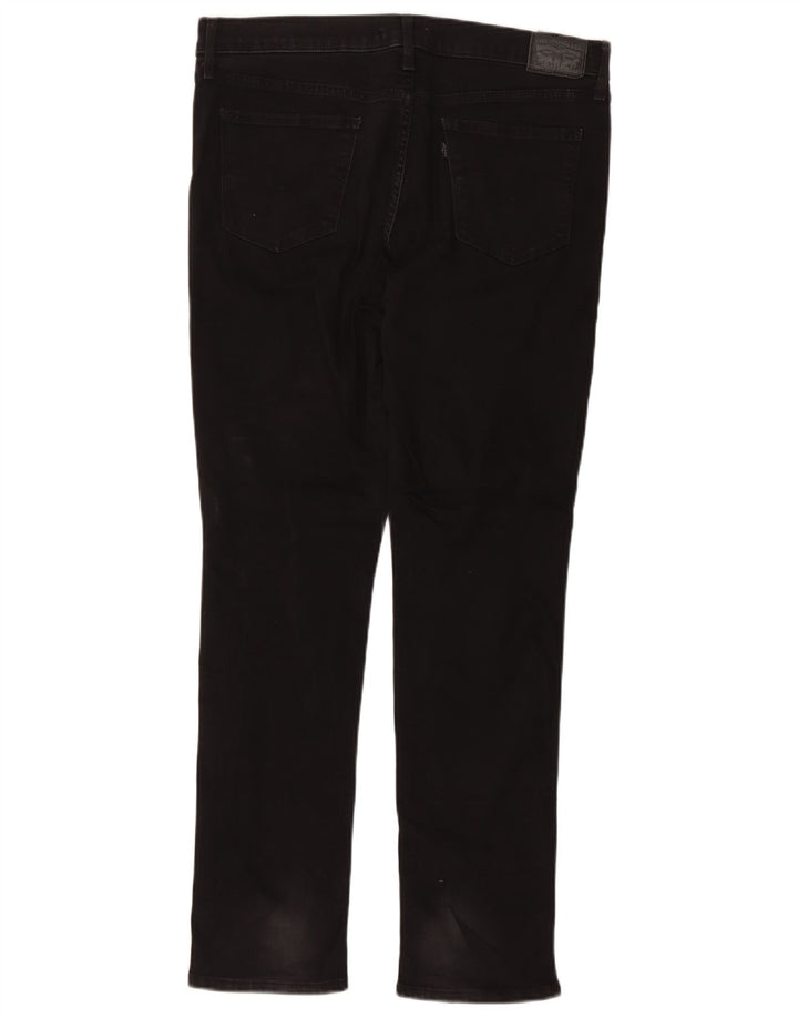 Levi's Womens 312 Shaping Slim Jeans W32 L30 Sort bomuld