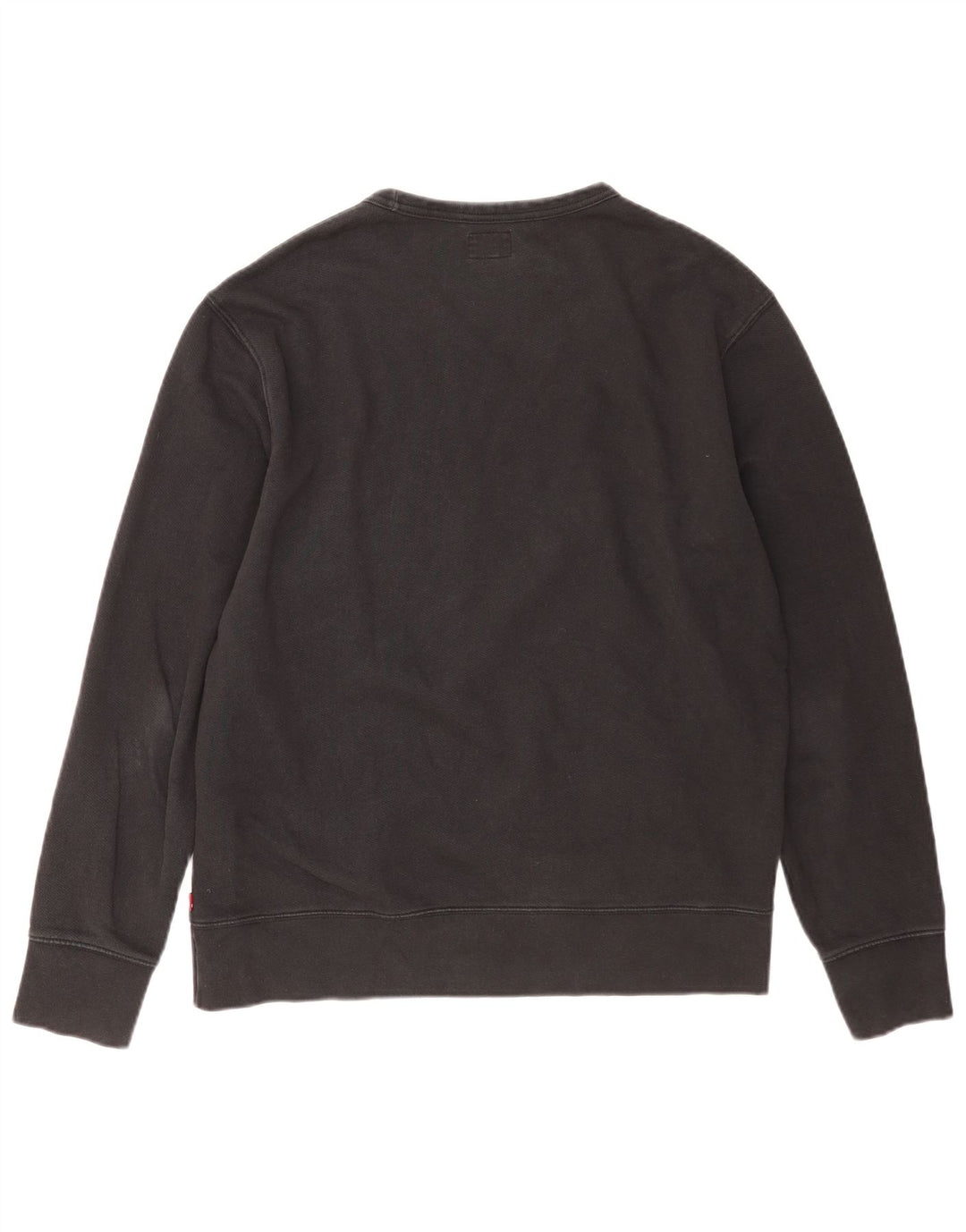 Levi's Herre grafisk sweatshirt Jumper Medium Sort Bomuld