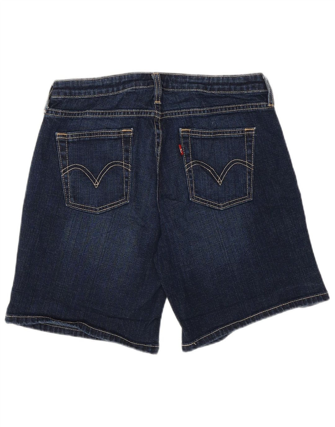 Levi's Womens 545 denimshorts US 4 Small W28 Marineblå Bomuld