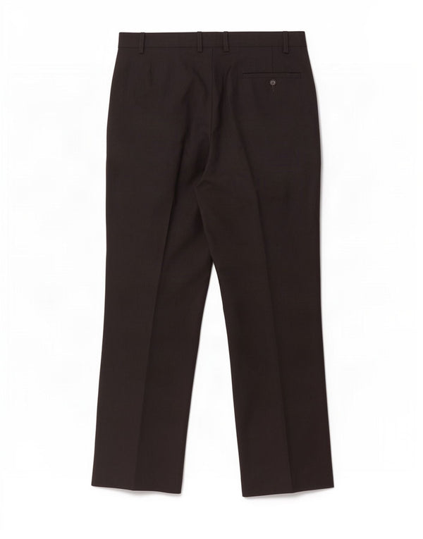 Marks & Spencer Mens Straight Suit Trousers W38 L33 Navy Blue Polyester