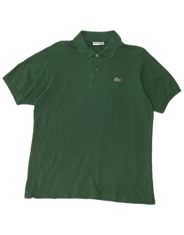 Lacoste herre poloskjorte str. 5 Large grøn bomuld
