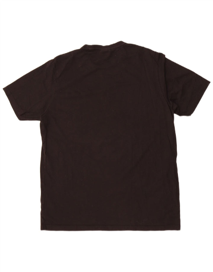 Ellesse Herre Grafisk T-Shirt Top 2XL Sort Bomuld