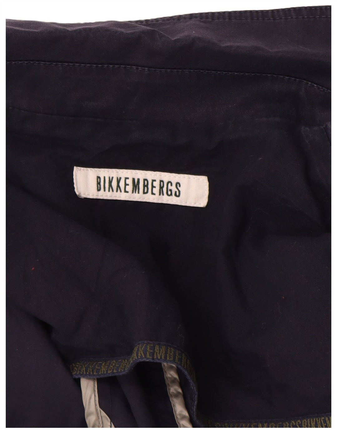 BIKKEMBERGS Herre 2-knaps blazerjakke UK 38 Medium Navy Blue