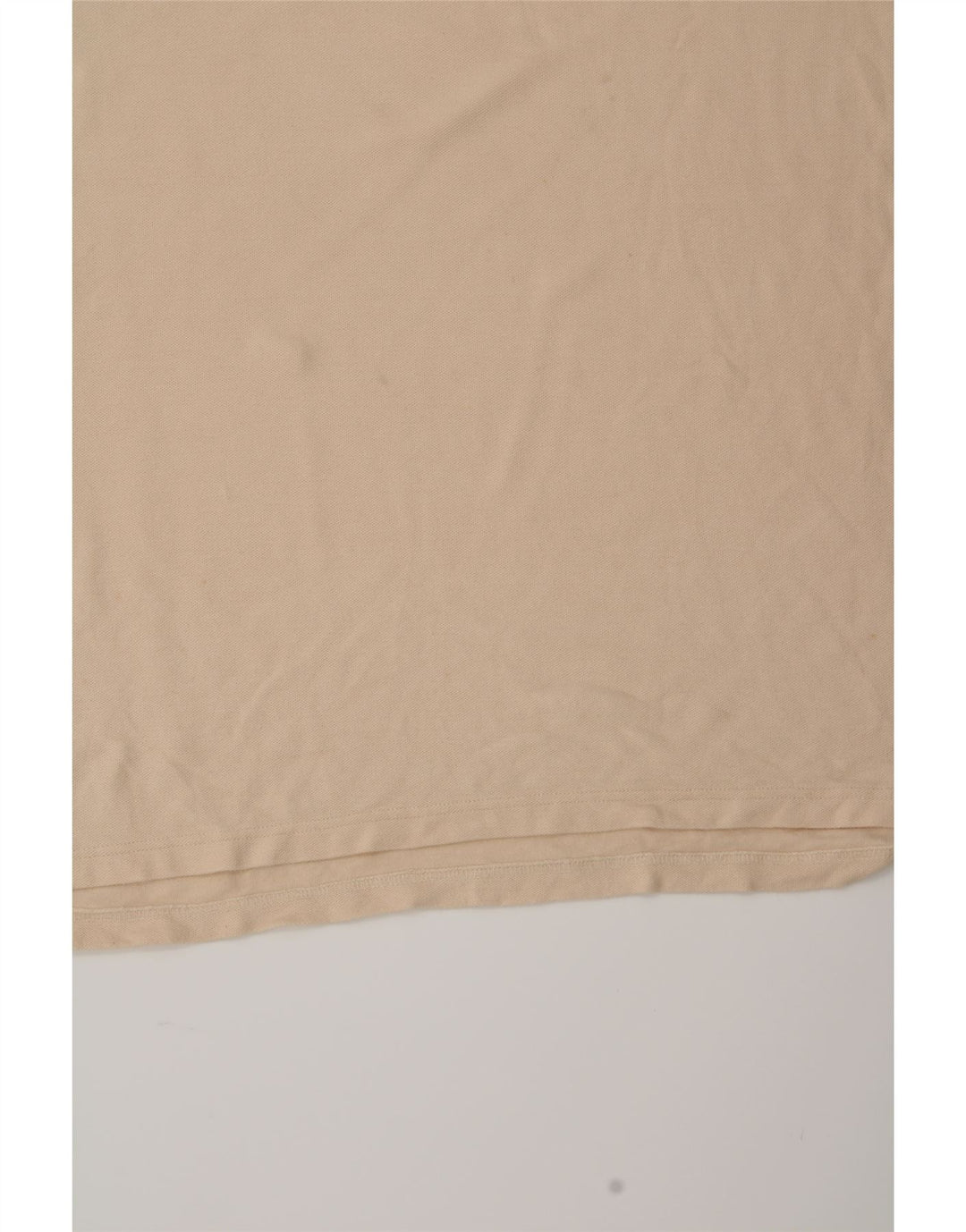 EDDIE BAUER Mens Tall Polo Shirt XL Beige Cotton Vintage Eddie Bauer and Second-Hand Eddie Bauer from Messina Hembry 