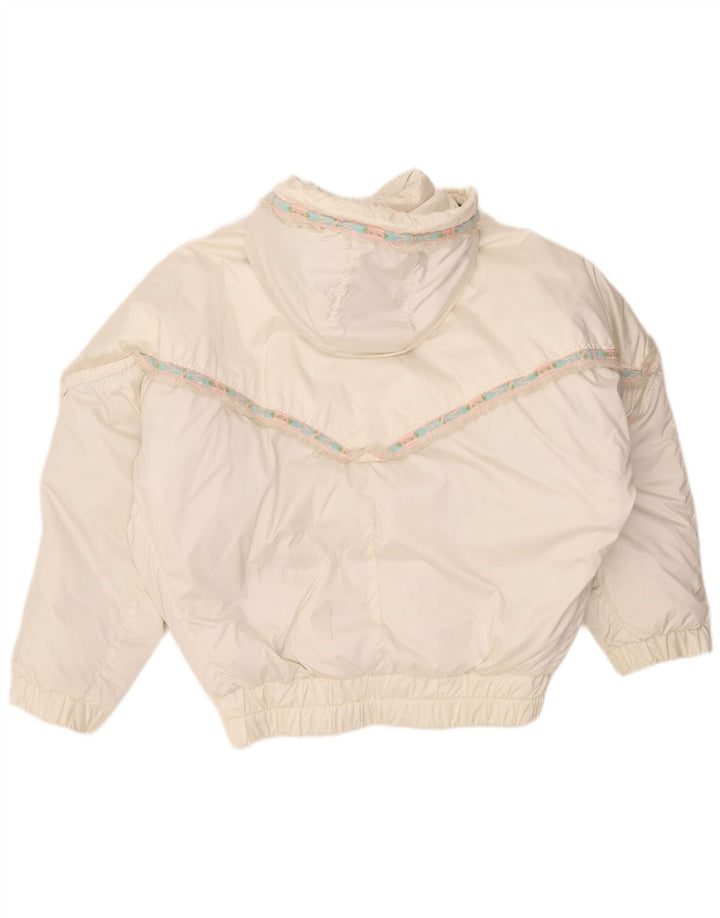 Millet Dame Hætte Oversized Polstret Jakke EU 40 Medium Hvid Polyamid