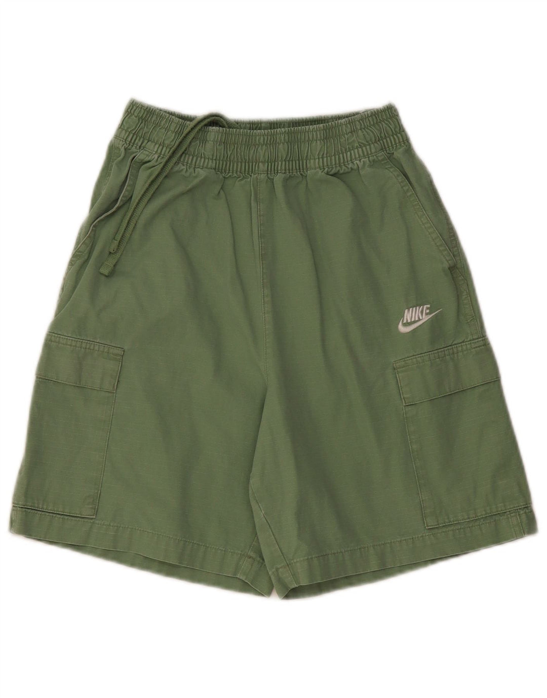NIKE sportsshorts til kvinder UK 6 XS Grøn bomuld