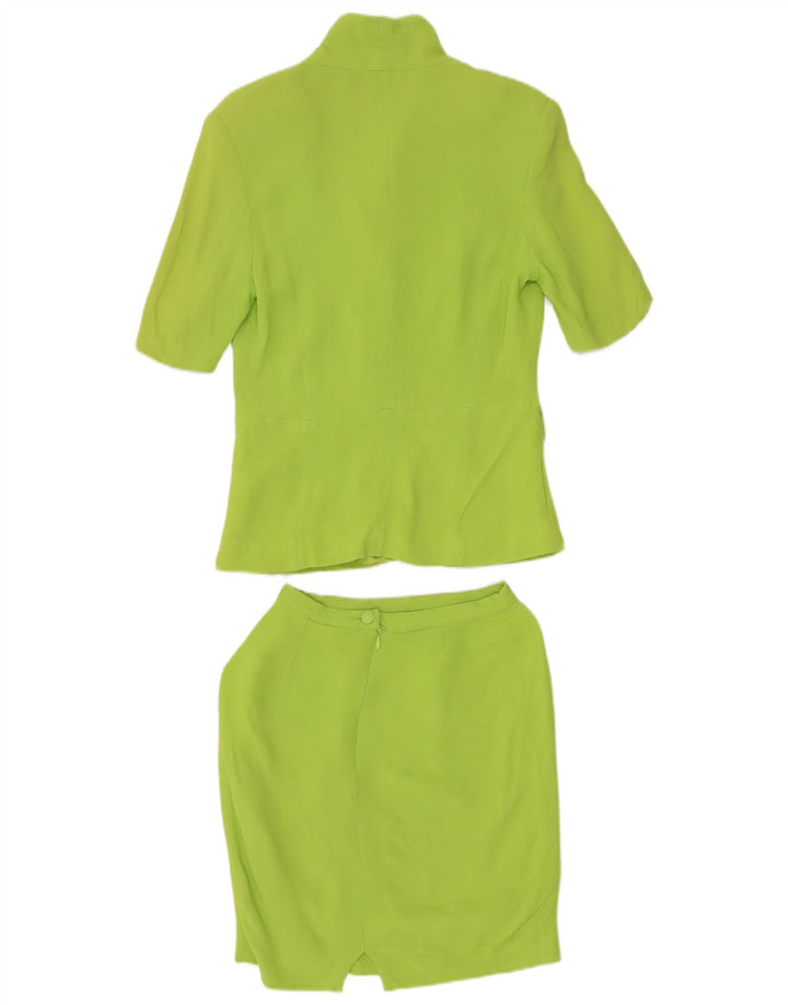 Swish Womens 4-knap 2-delt nederdelsæt UK 8 Small W24 Green