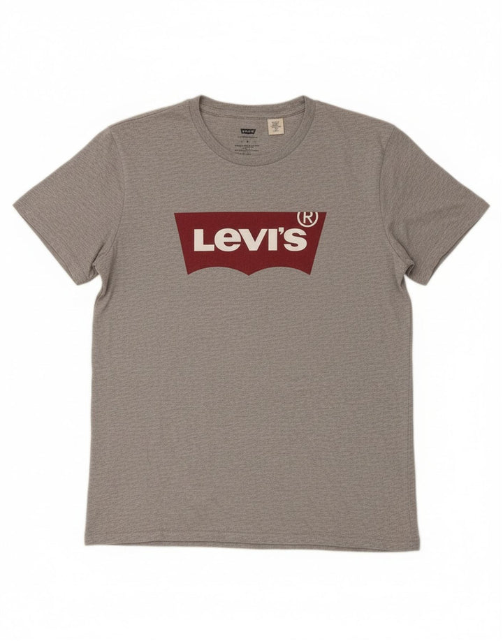 Levi's Herre grafisk T-shirt top mellemgrå