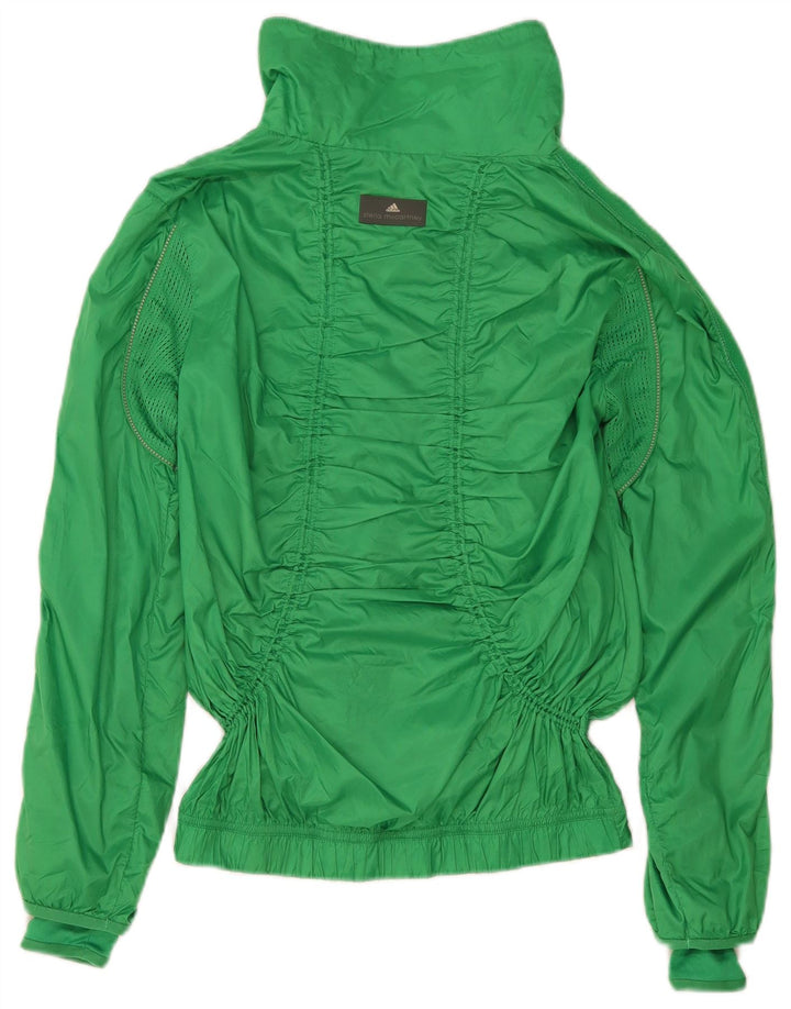 Adidas Dame Stella McCartney Regnjakke EU 34 XS Grøn Polyester