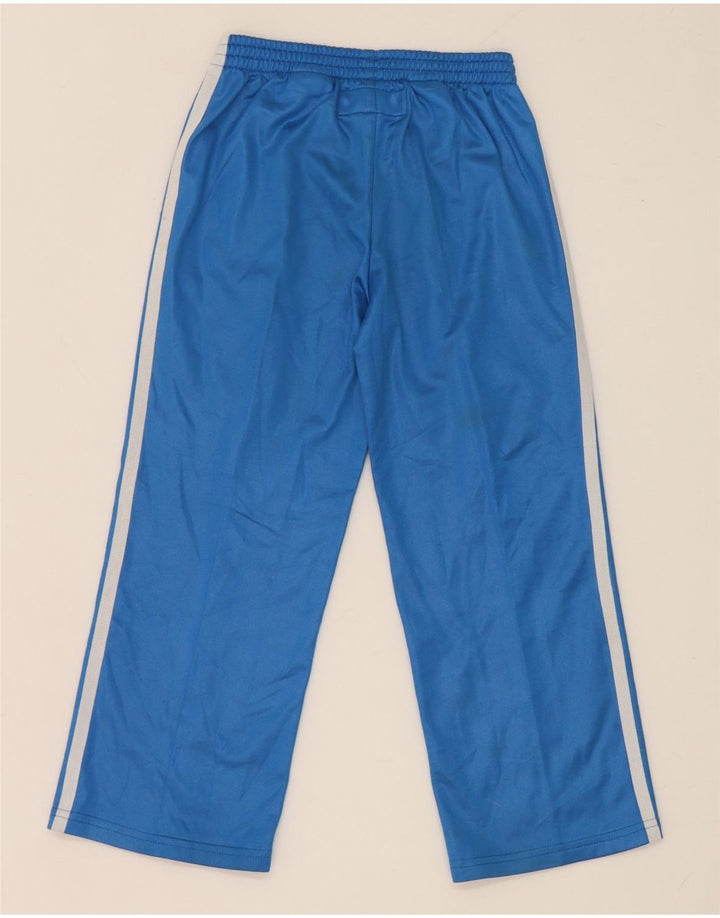 Adidas piger træningsbukser 5-6 år blå polyester