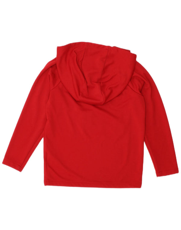 NIKE drenge Liverpool grafisk hættetrøje 5-6 år medium rød polyester