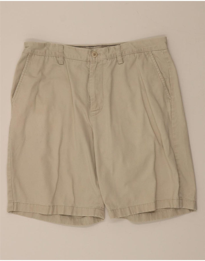NAUTICA Mens Chino Shorts W34 Large Grey Cotton Vintage Nautica and Second-Hand Nautica from Messina Hembry 
