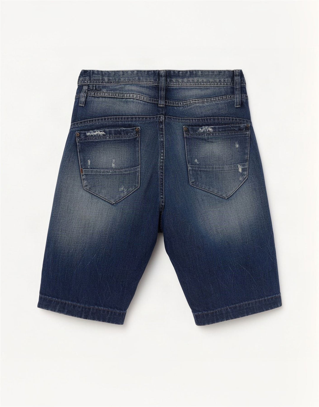 Jack & Jones Herre Distressed Denim Shorts Medium W32 Blå Bomuld