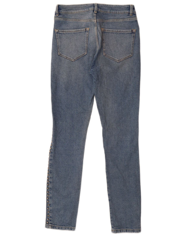 Massimo Dutti Dame Skinny Jeans EU 34 2XS W24 L27 Blå