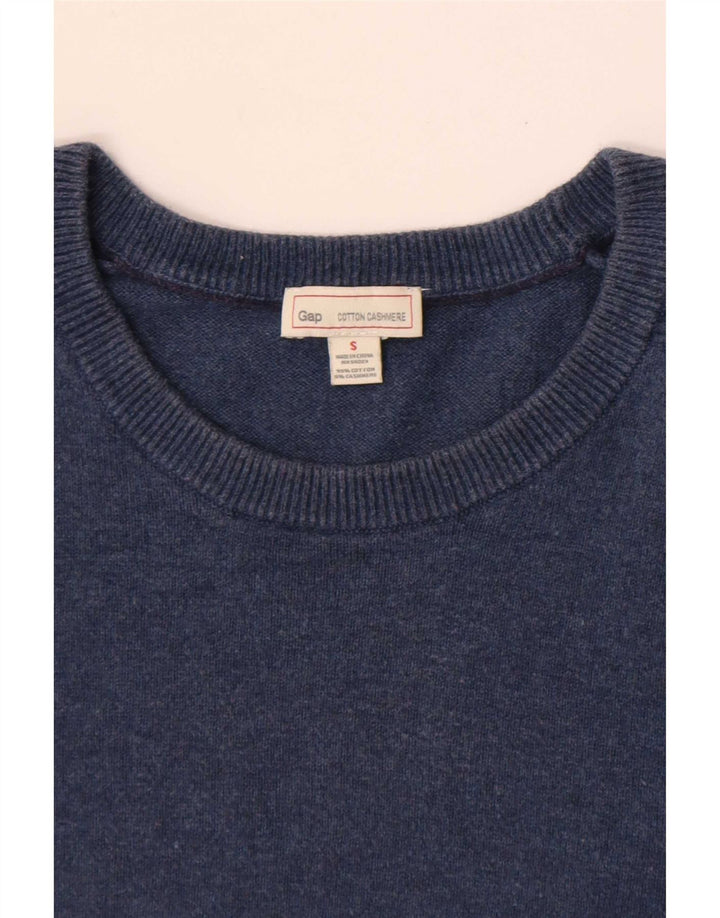 Gap herre rund hals sweater lille marineblå bomuld