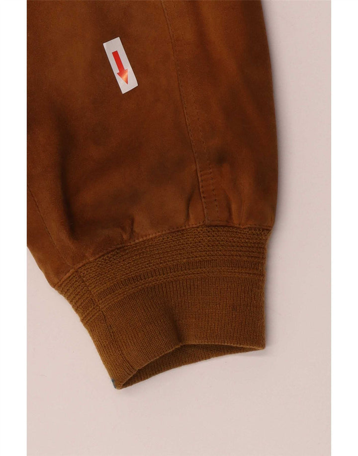 Vintage herre ruskindsjakke IT 50 Large Brown