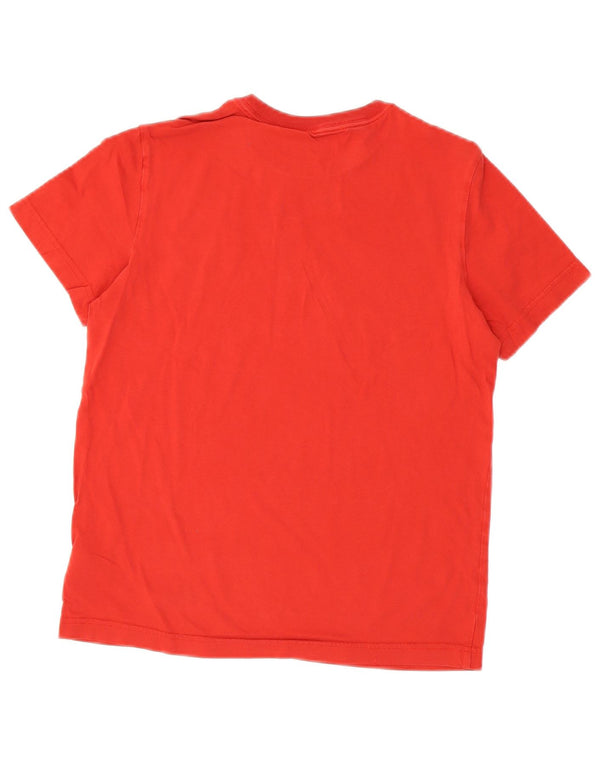 Puma piger grafisk t-shirt top 13-14 år rød bomuld