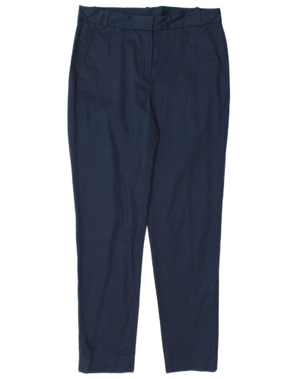 Brooks Brothers Dame Slim Chino Bukser UK 8 Small W28 L28 Navy Blue