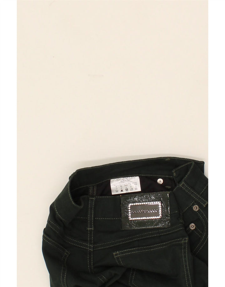 ROCCOBAROCCO Womens Slim Jeans IT 44 Medium W28 L28 Green Cotton Vintage Roccobarocco and Second-Hand Roccobarocco from Messina Hembry 