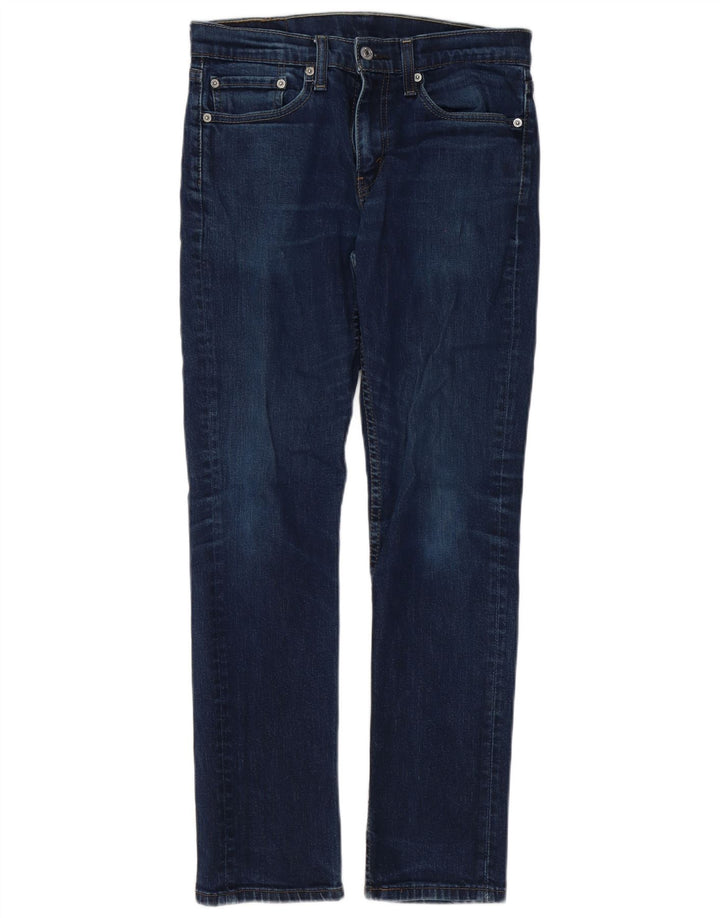 Levi's Herre 511 Slim Jeans W31 L30 Marineblå Bomuld