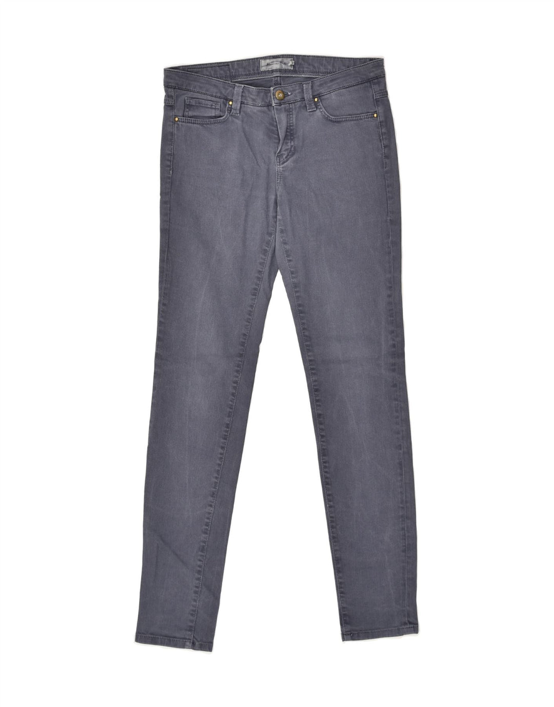 MASSIMO DUTTI Womens Skinny Jeans W28 L30  Navy Blue Cotton | Vintage Massimo Dutti | Thrift | Second-Hand Massimo Dutti | Used Clothing | Messina Hembry 