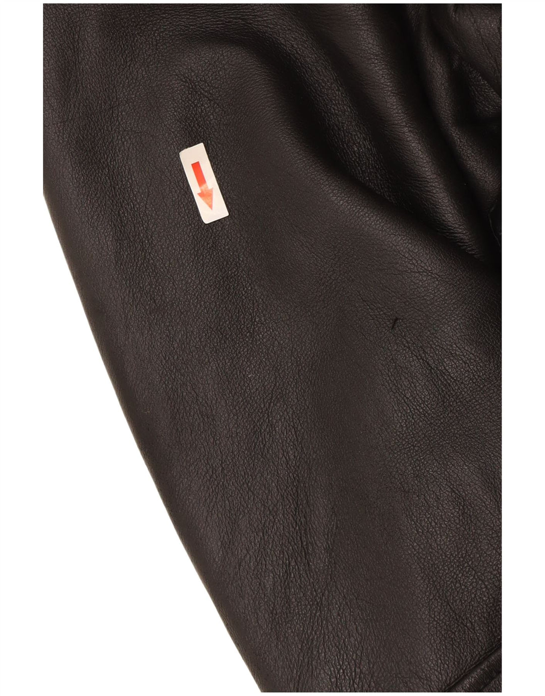 Vintage Herre Shearling Overfrakke IT 52 XL Sort Shearling