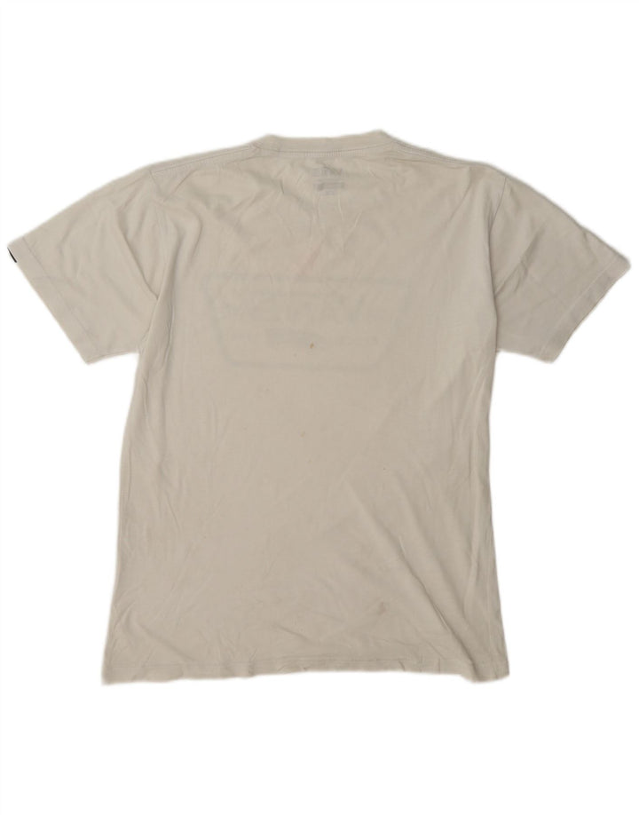 Vans Herre Classic Fit Grafisk T-Shirt Top Lille Hvid Bomuld