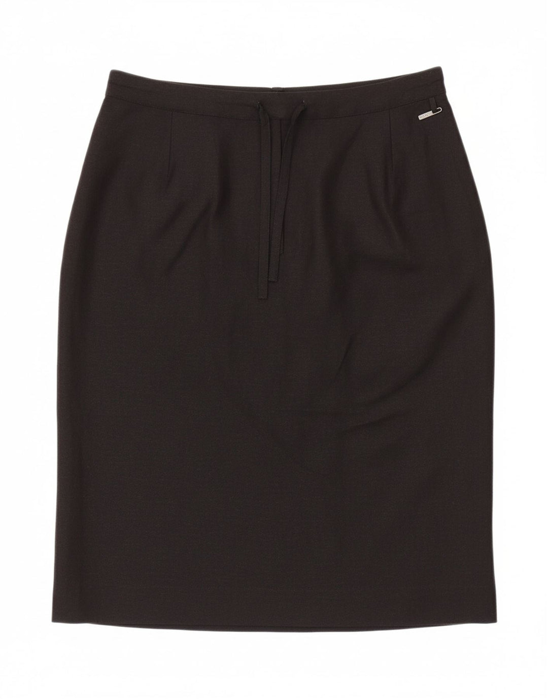 S.OLIVER Womens Pencil Skirt EU 36 Small W27 Black Linen Vintage S.Oliver and Second-Hand S.Oliver from Messina Hembry 